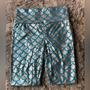 Metallic Mermaid Leggings